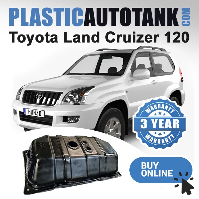 Réservoir de Сarburant en Plastique - Toyota Land Cruiser Prado 120 (3 portes) essence/diesel